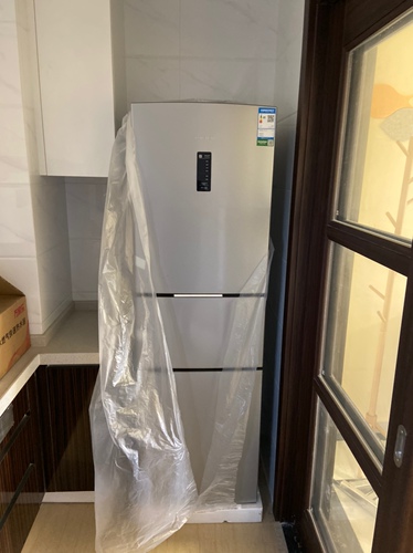 感受容声bcd218wd12ny厨房冰箱三开门家用电冰箱评价好吗怎么样