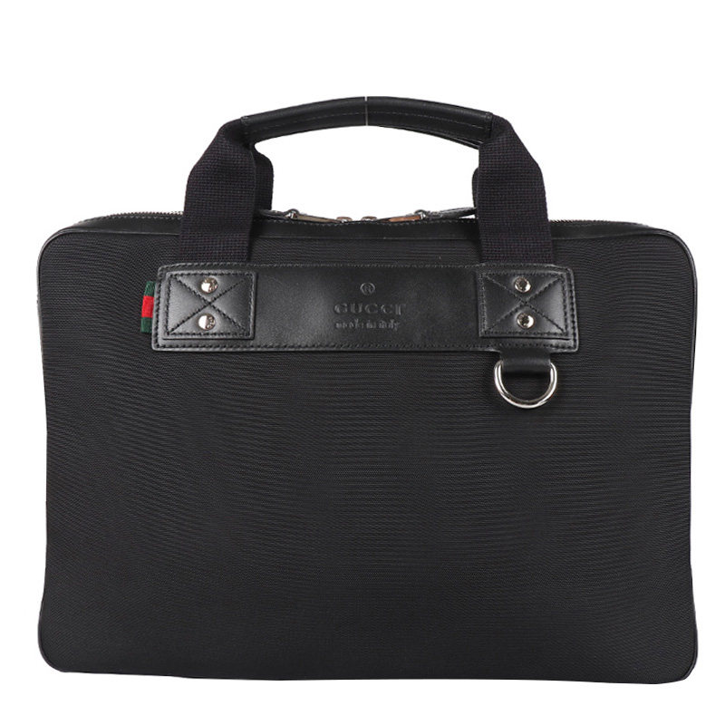 [即刻拍][9.9新]未使用品古驰gucci黑色手提电脑包