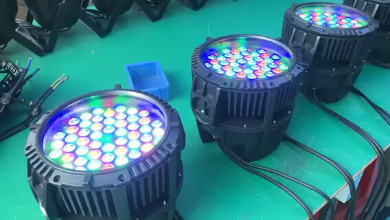 LED54颗3W防水帕灯户外染色灯