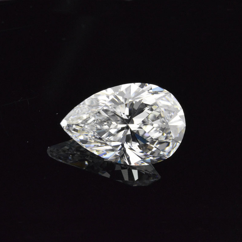 [放漏]gia 1.00克拉 e色 vvs1净度 水滴形钻石拍卖赠戒指托ma