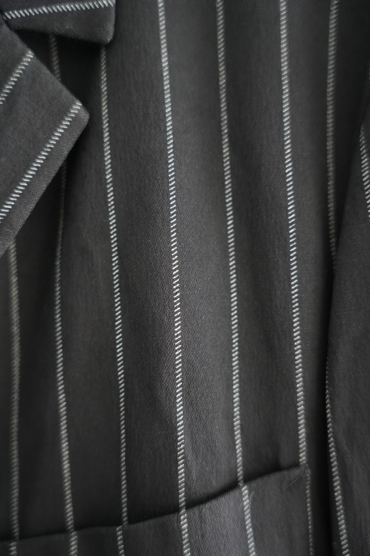 Yohji Yamamoto 97AW Diagonal Stripe Blazer — label