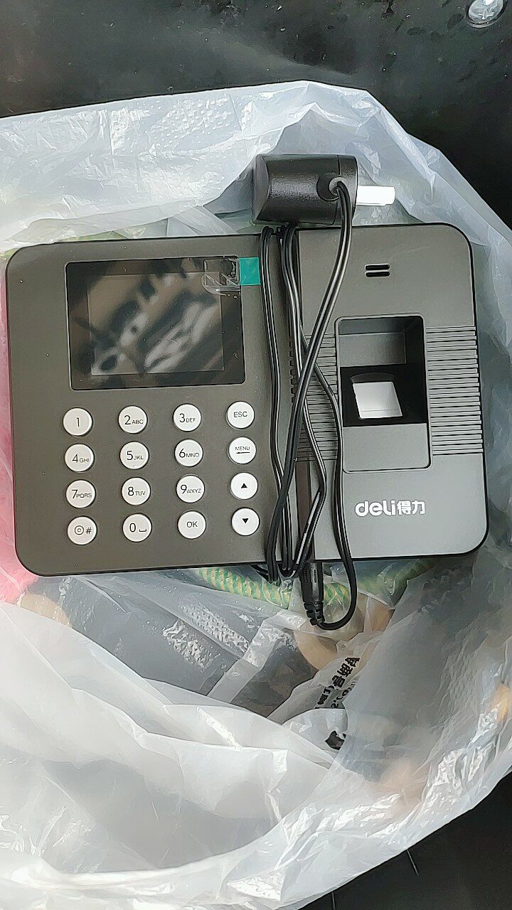 deli得力考勤机得力3960指纹考勤机怎么样得力得力3960指纹考勤机试用