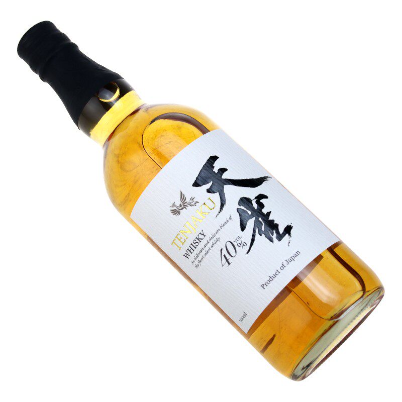 【1元起拍】6瓶 天雀tenjaku 日本进口调配威士忌洋酒700ml