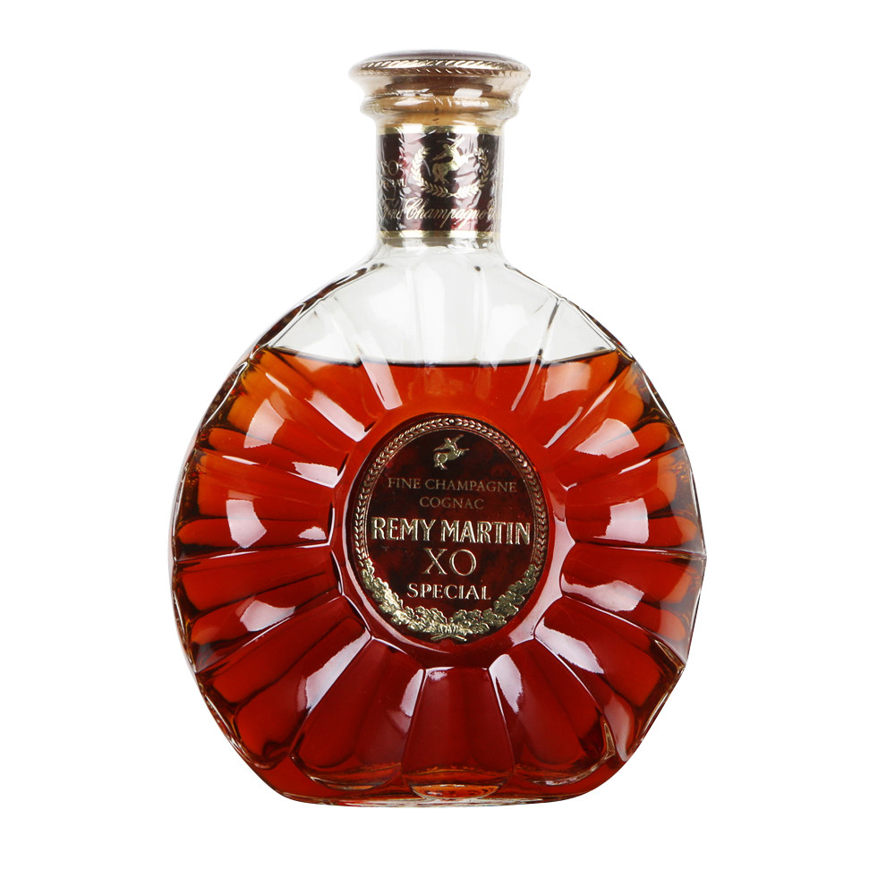 9.80年代法国人头马大花xo干邑白兰地40度700ml