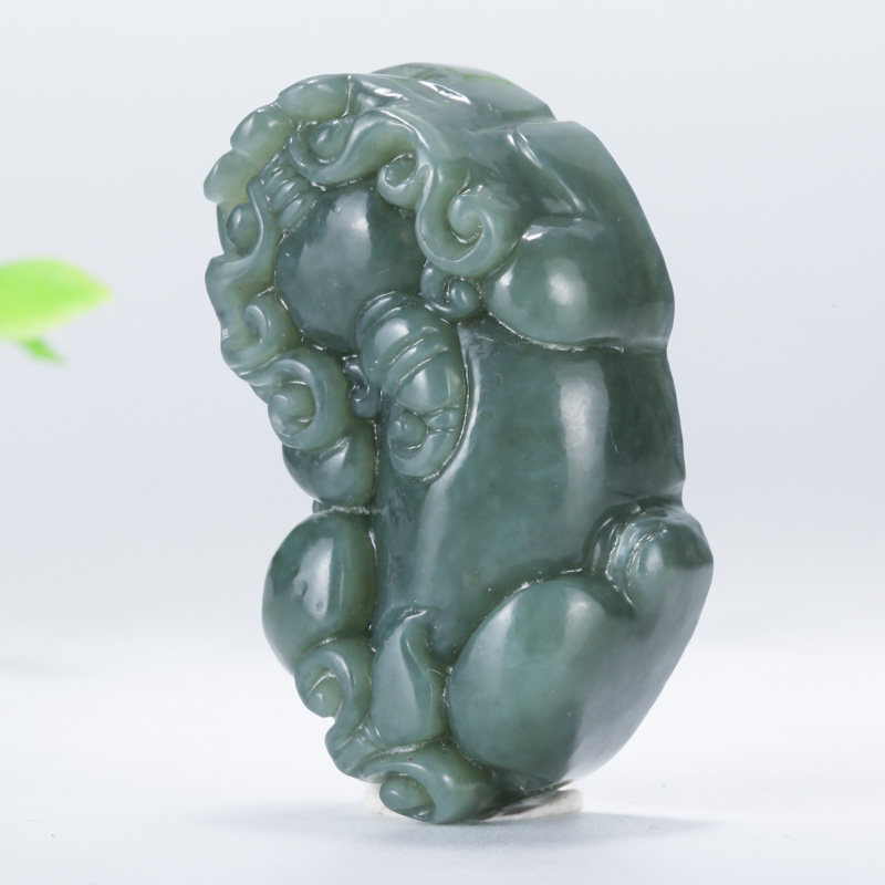 【招财辟邪】和田玉青玉貔貅挂件 22.23g rp6078