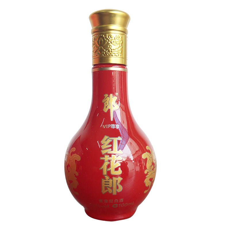 昌淼c70-30】青花郎 红花郎 vip尊享礼盒装 53度100ml 10盒 白酒