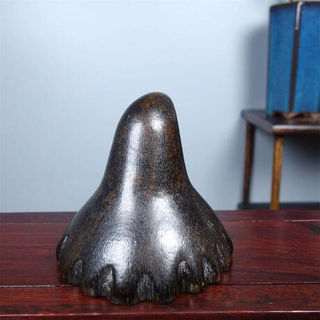 nb986 疑似旧藏仿犀牛角小角镇纸