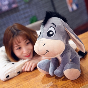新款长耳朵伊尔小驴公仔卡通驴公仔毛绒玩具女生手伴玩偶驴