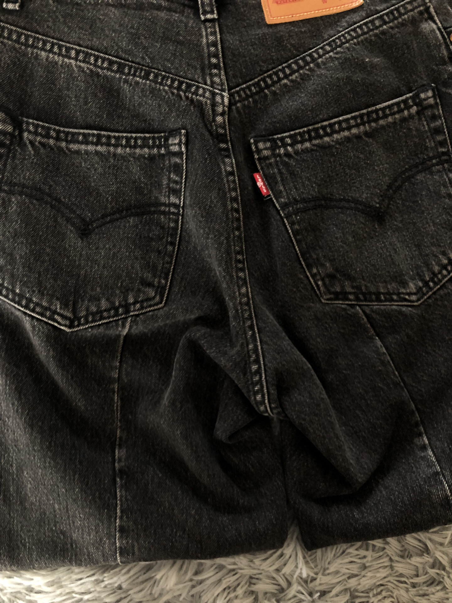 Vetements x Levis Patchwork Jeans — front