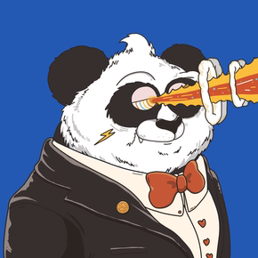 【数字头像】千奇百怪作品:熊猫达达-终世敏 作者:猛犸象工作室