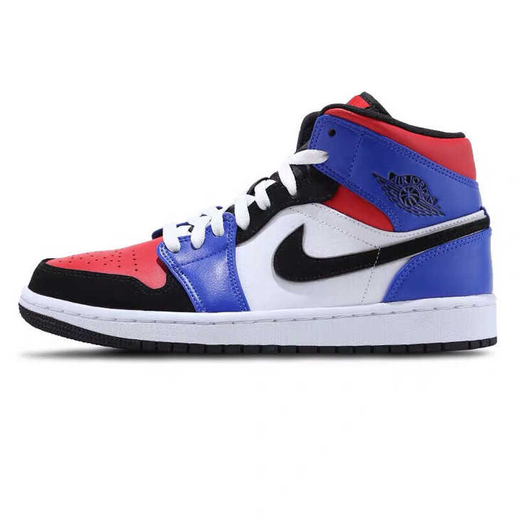 Nike男鞋AirJordan1乔1AJ1黑红禁穿脚趾高