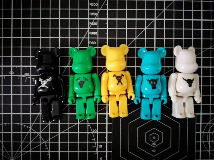 bearbrick100%stussy