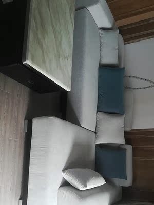 免洗布艺沙发组合现代简约整装客厅沙发组合套装大小户型北欧家具