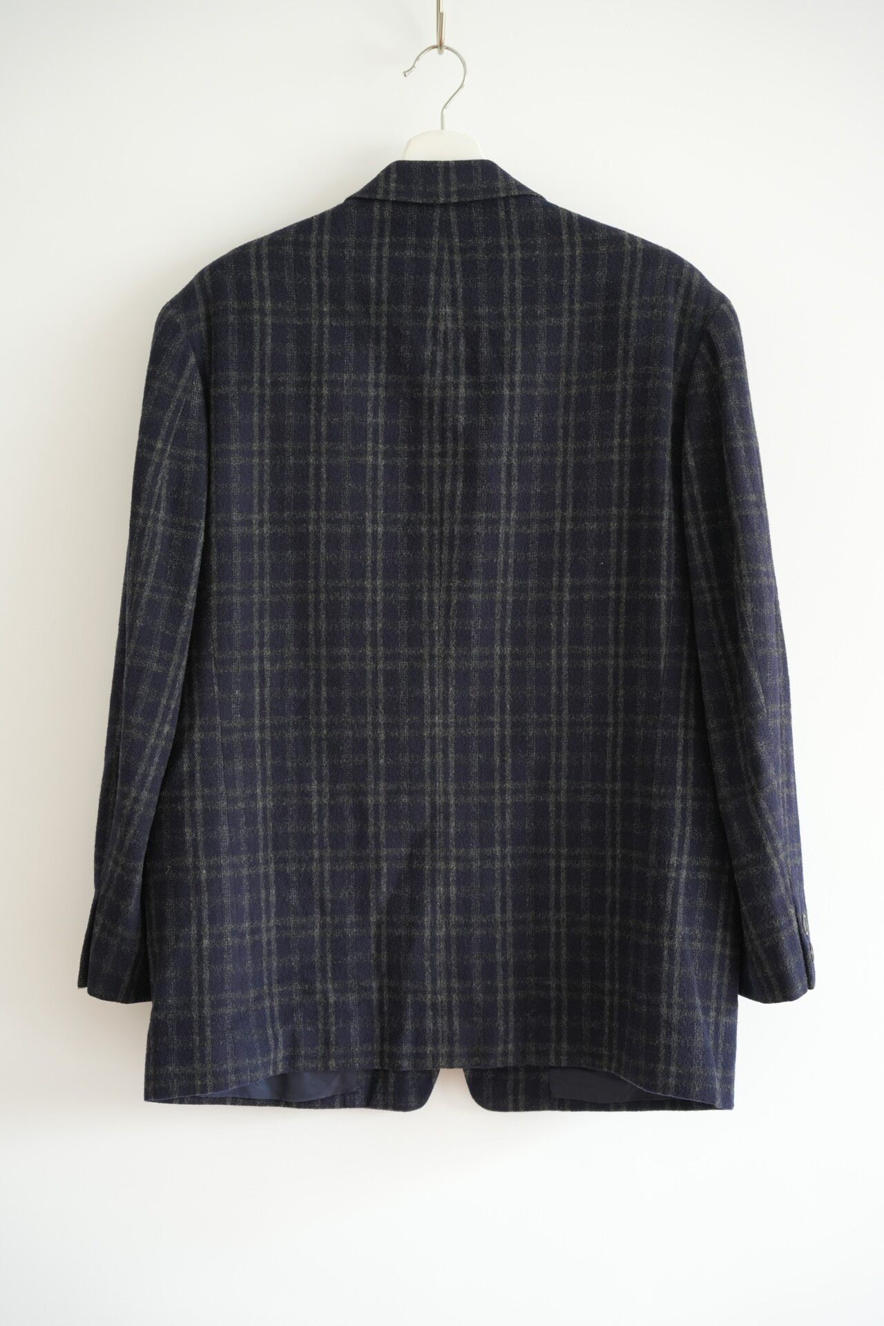 Yohji Yamamoto 90s Vintage Plaid Suit — front