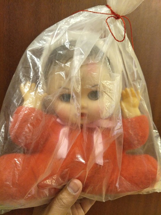 7080后七八十年代怀旧收藏经典老国货胶皮布娃娃
