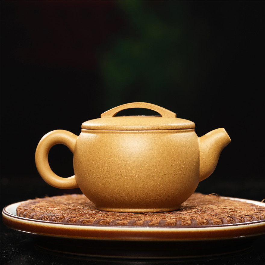 早市 紫砂壶钜惠 手工堆绘 用料纯正《汉瓦》原矿段泥 包浆快