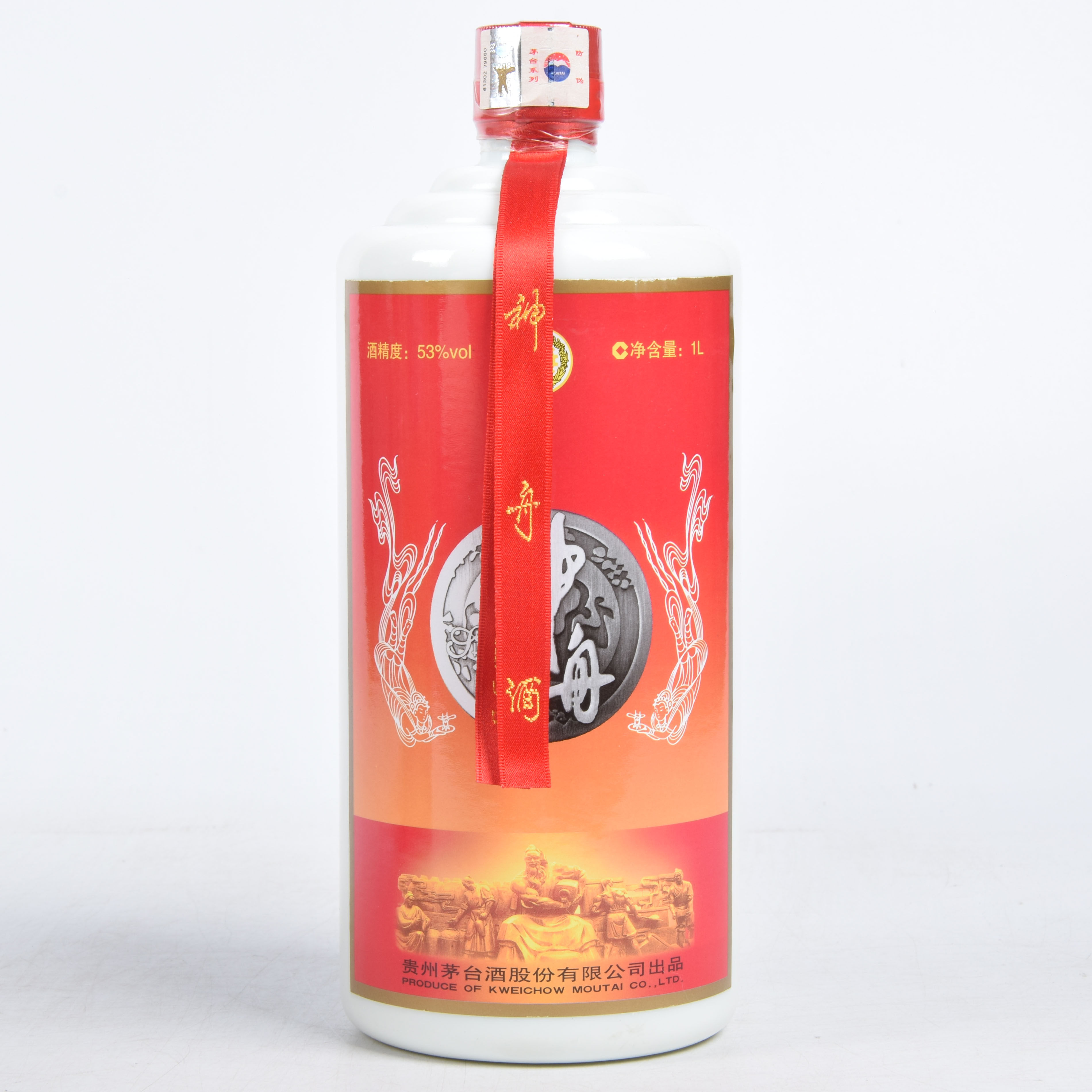 12【智瑞老酒】2012年 贵州茅台酒 神舟酒 53度1l 一箱6瓶