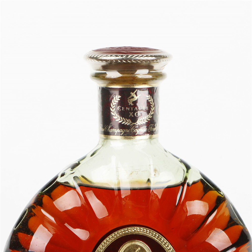 11【免保】80年代人头马禧钻xo干邑白兰地40度700ml