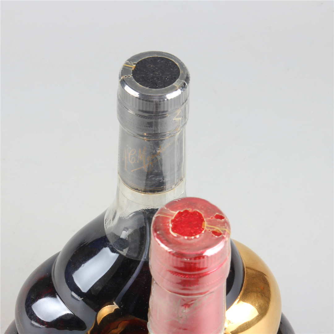 24.2000年代墨高金豹xo干邑 40度700ml*2瓶老洋酒拍卖