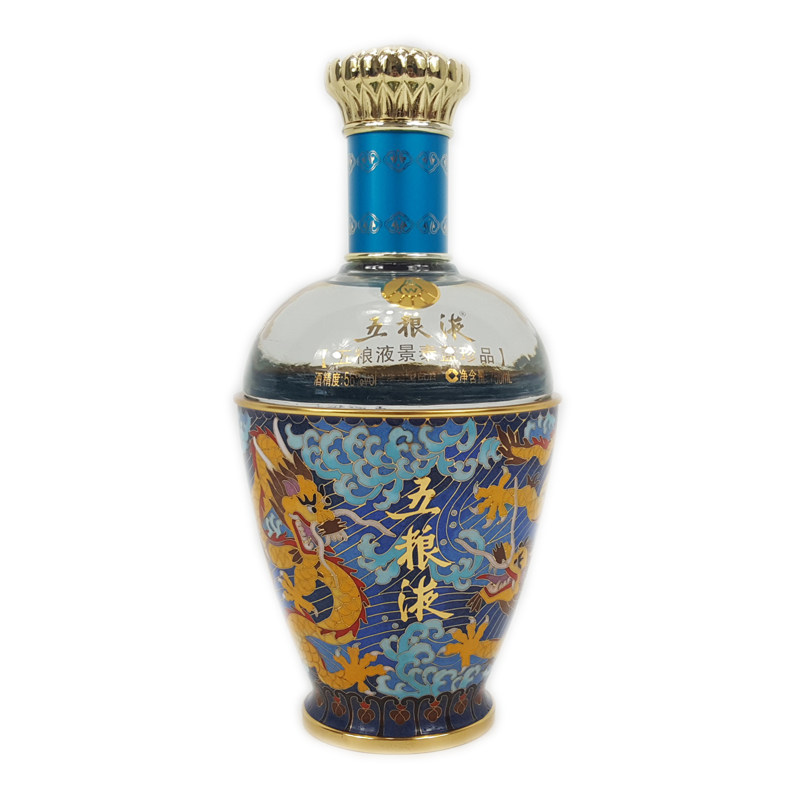【降价10%】五粮液(御用景泰蓝龙腾四海)2012年56度【宝齐鑫】