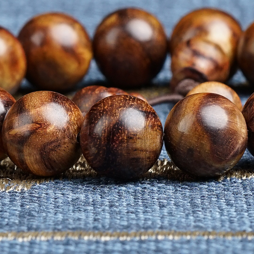 【黄花梨】12mm(14.9g)黄花梨降香黄檀手串