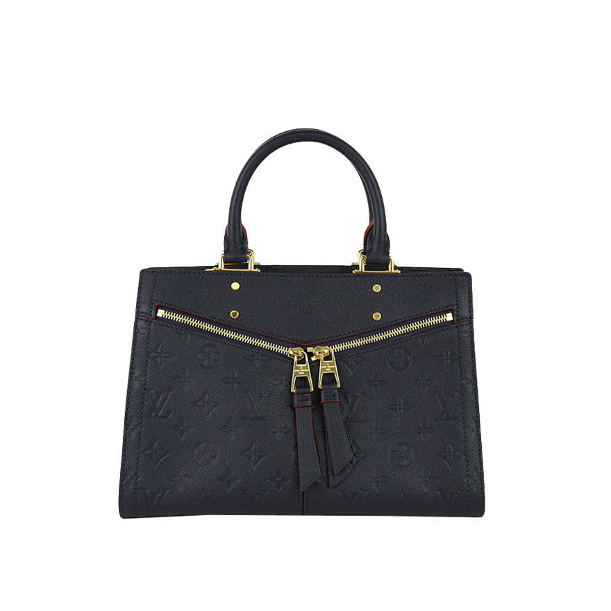 已鉴定[公价2w二手9.8新]lv女包sully navy手提斜跨包zcl0156