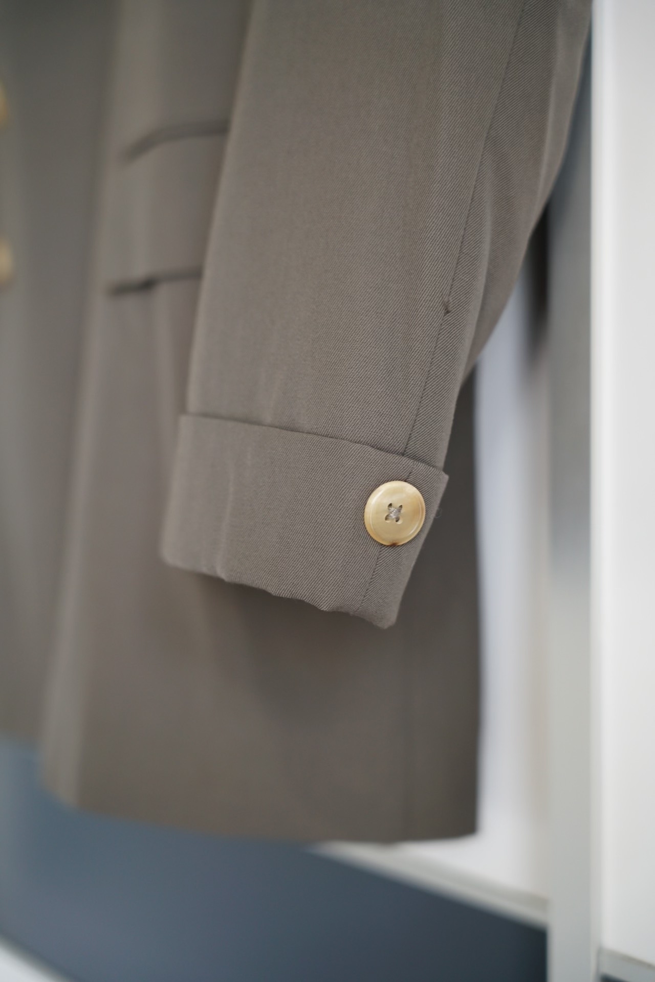 Yohji Yamamoto 91AW Asymmetric Collar Suit — label