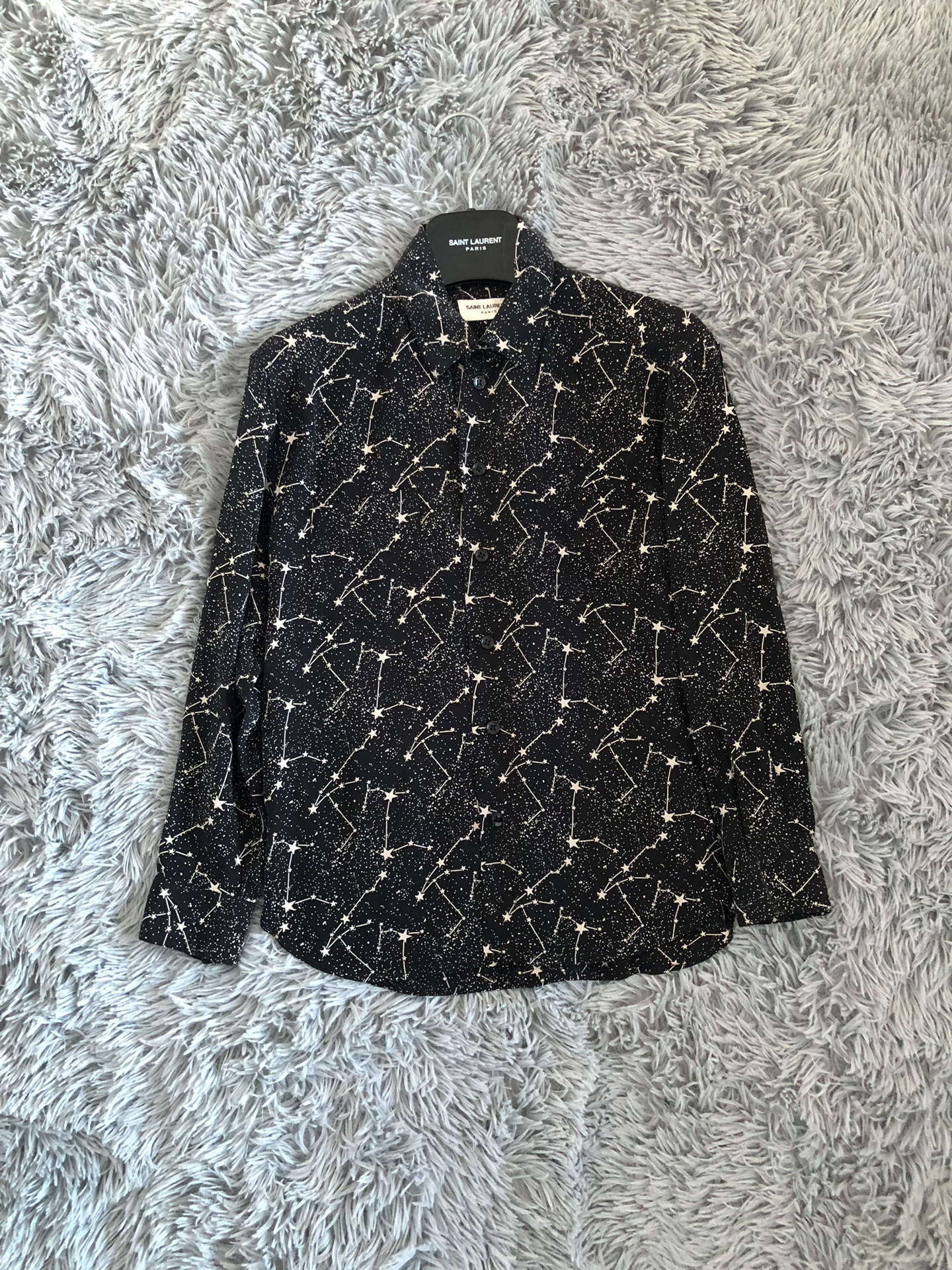 Saint Laurent Gold Star Print Shirt