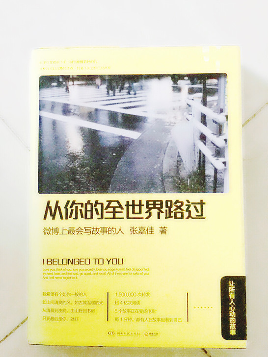 从你的全世界路过(附同名电影海报及纪念册让所有人心动的故事)