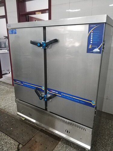 志高蒸饭柜商用食堂大型馒头米饭双门24盘电蒸箱220v蒸饭车蒸饭机