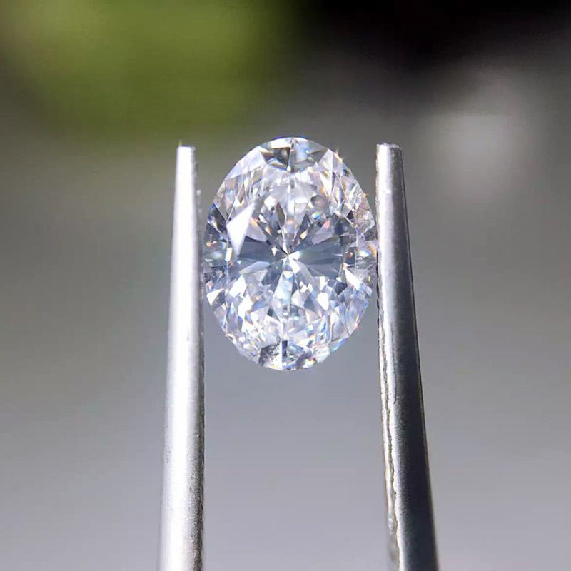 献和昌gia证书0.50克拉 颜色h 净度是vs1 椭圆形 天然钻石