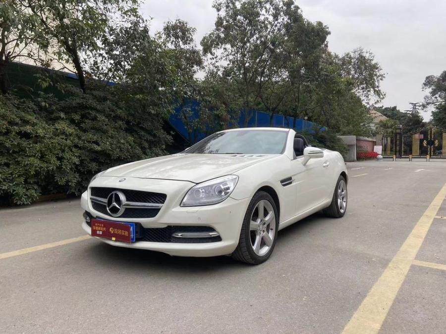 奔驰slk200敞篷资产处置网络拍卖公告