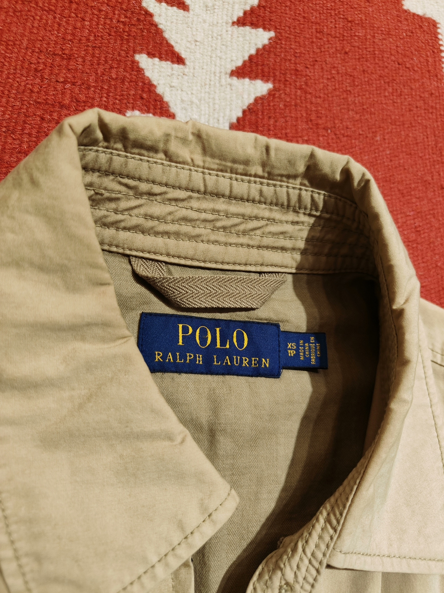 Polo Ralph Lauren Harrington Jacket — detail
