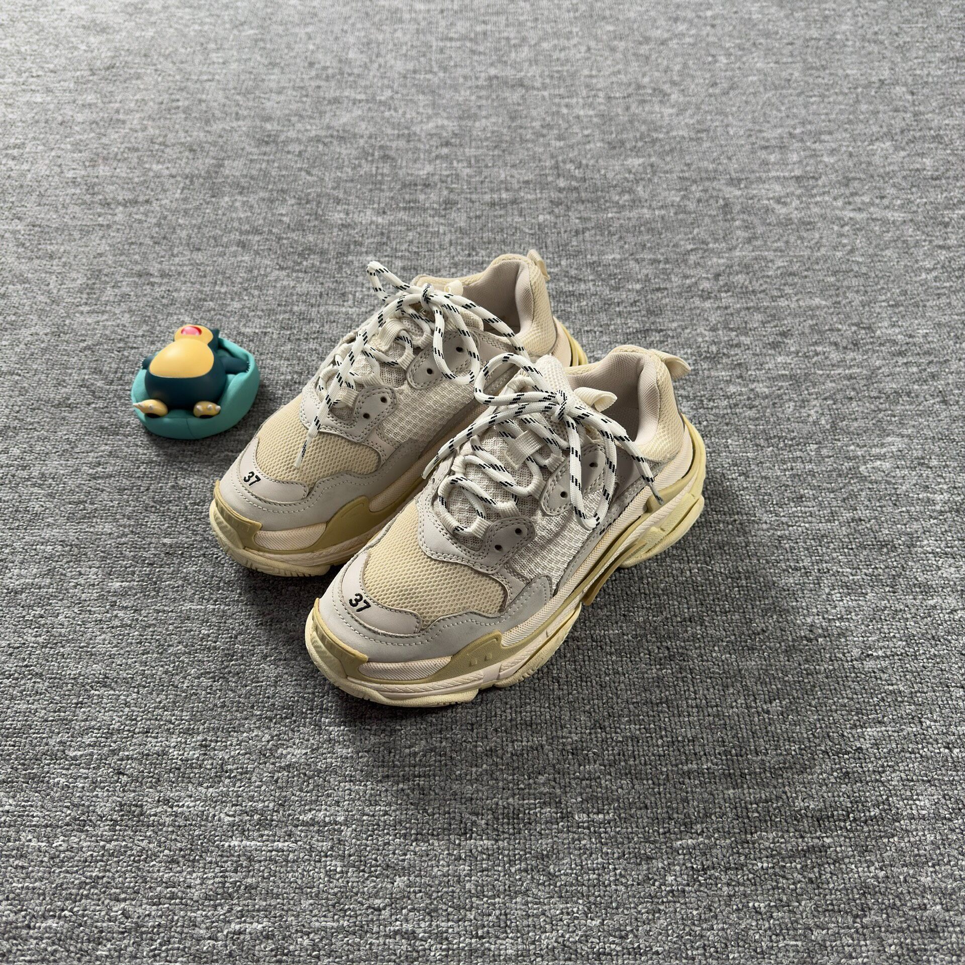 Balenciaga Triple S White Dad Shoes