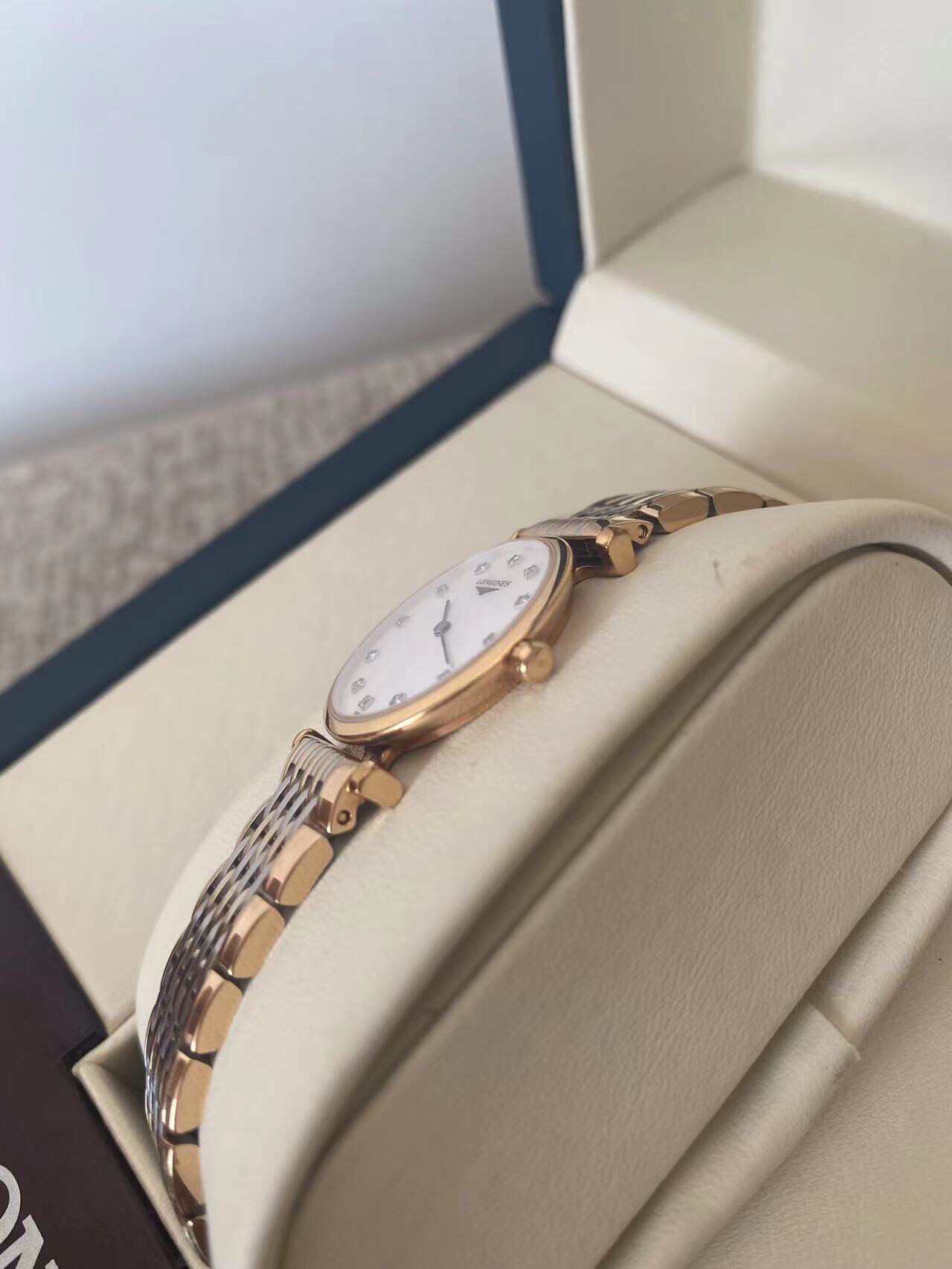 浪琴嘉兰系列l42091977石英动力女表24