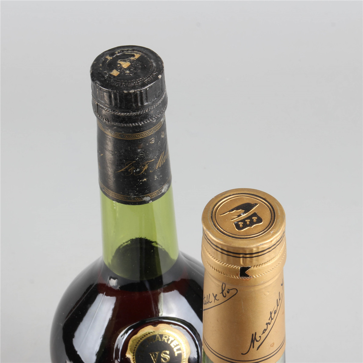 25.80/90年代马爹利三星vs40度700ml*2瓶老洋酒收藏