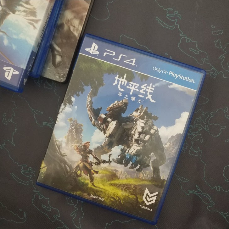 ps4地平线零之曙光盘是好的没有啥毛病！