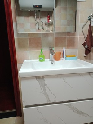 梦妃洗脸盆北欧浴室柜组合好吗?我最怕有问题退都难办