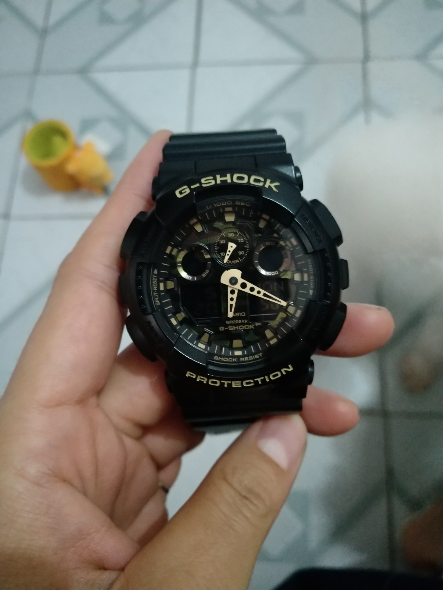 卡西欧拆弹专家黑武士运动电子表