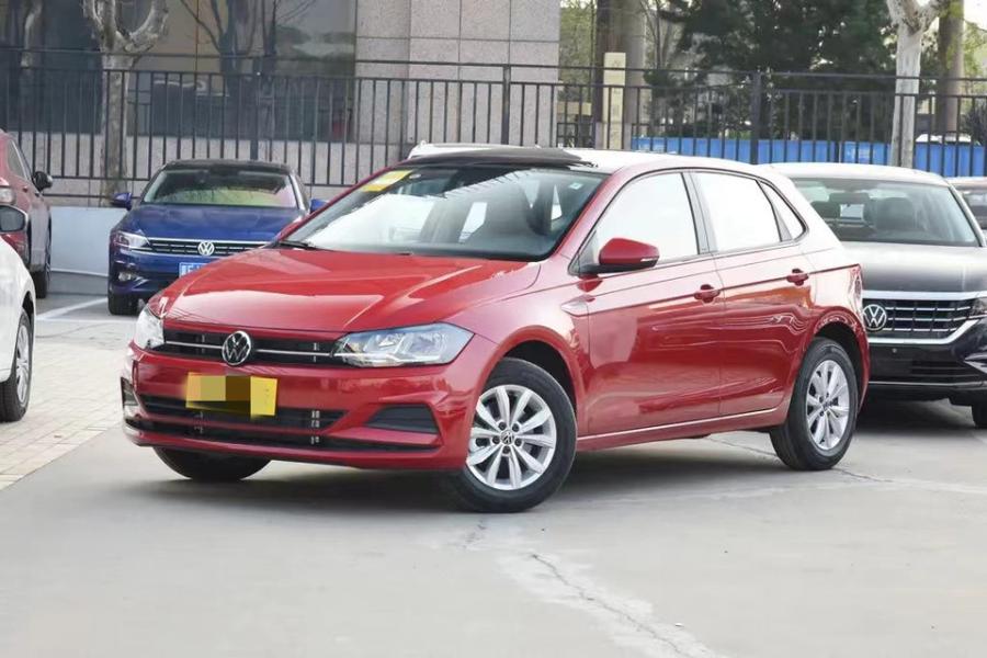 新车大众polo21款炫彩科技版按揭0首网络拍卖公告