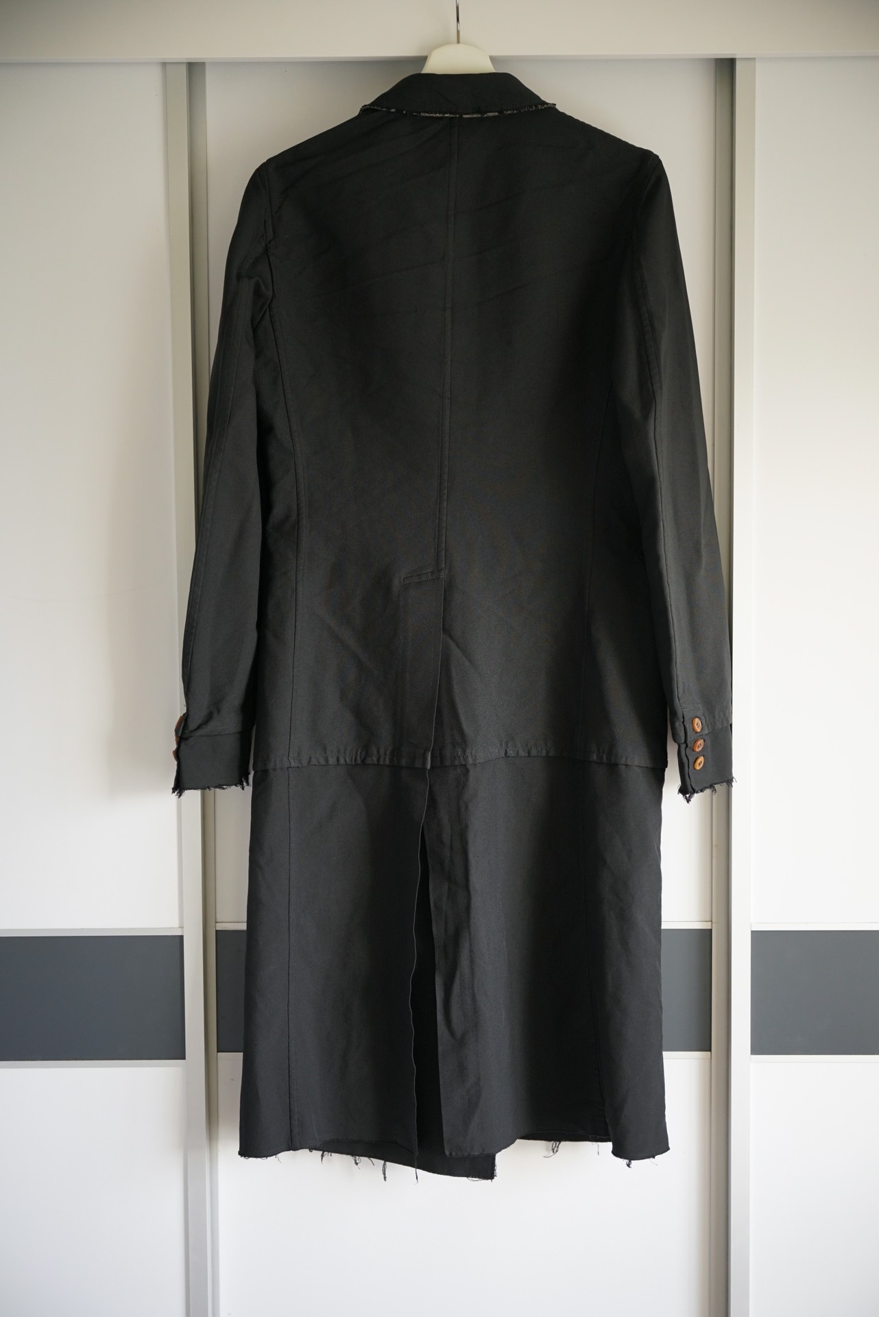 Comme des Garçons 17SS Fake Double Coat — front