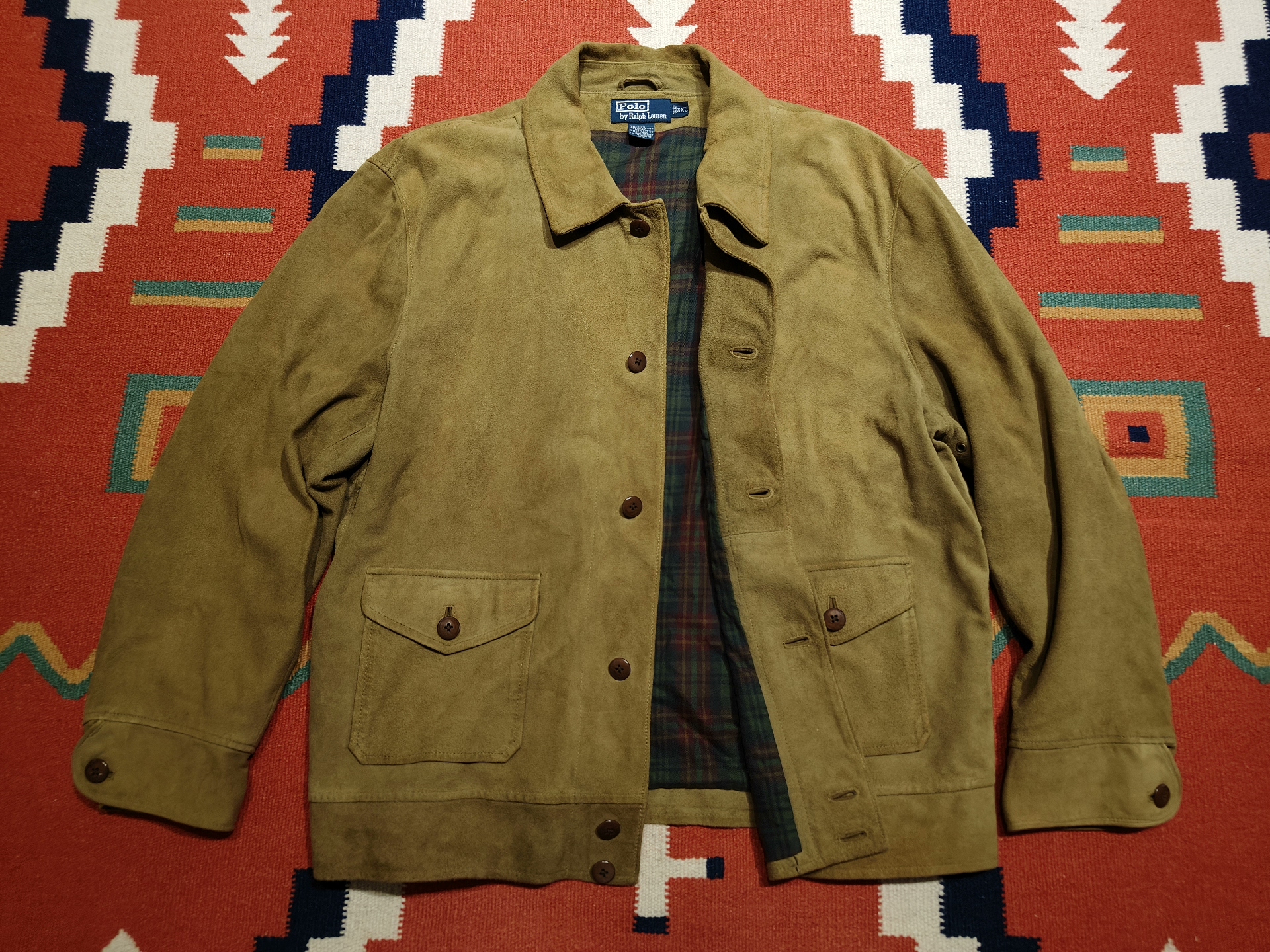 RRL Ralph Lauren Vintage Suede Jacket