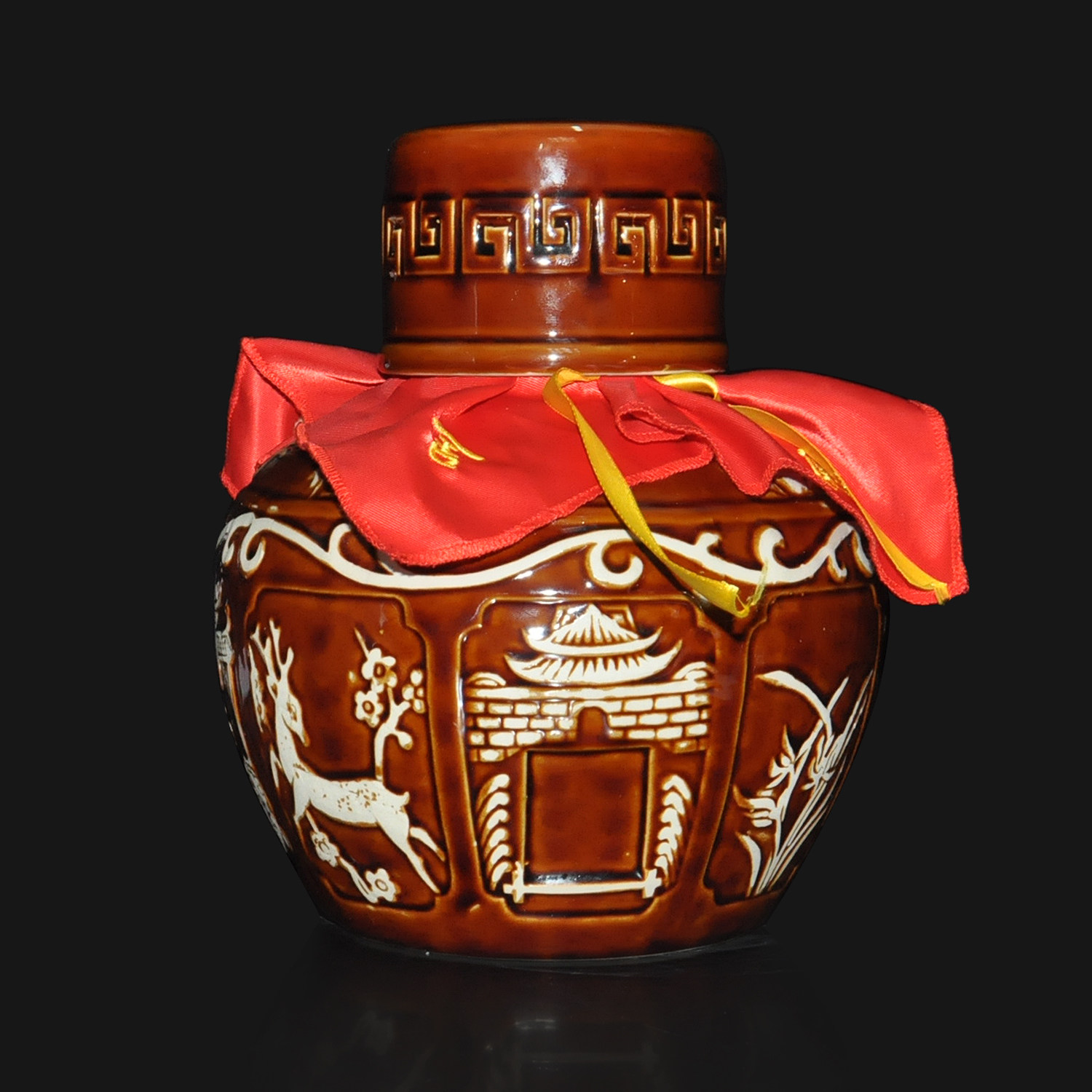 【酩韵】2013年68度沱牌舍得酒 至尊舍得坛装1坛 3l 皮质密码箱