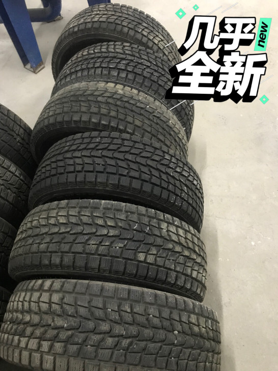 雪地！雪地！邓禄普雪地轮胎、235/60R16100Q（六