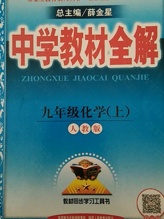 九年级化学(上人教版)/中学教材全解