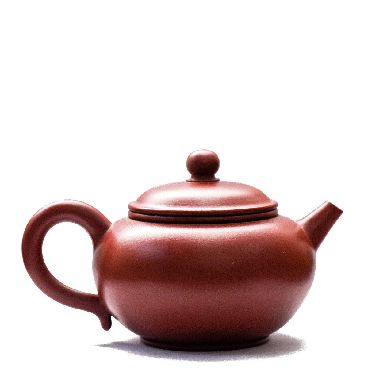 云南朱泥红陶壶 手工制作水平壶 功夫茶壶