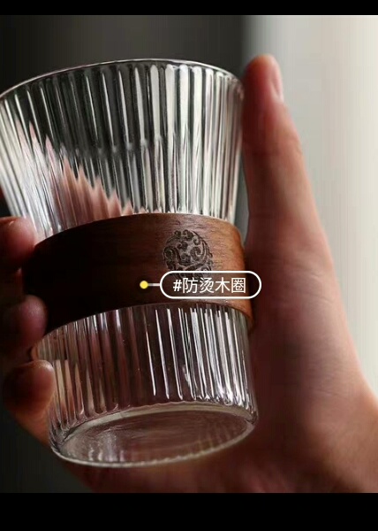 办公室搬迁处理多余10套没用过的竖纹玻璃杯咖啡杯下午茶杯家