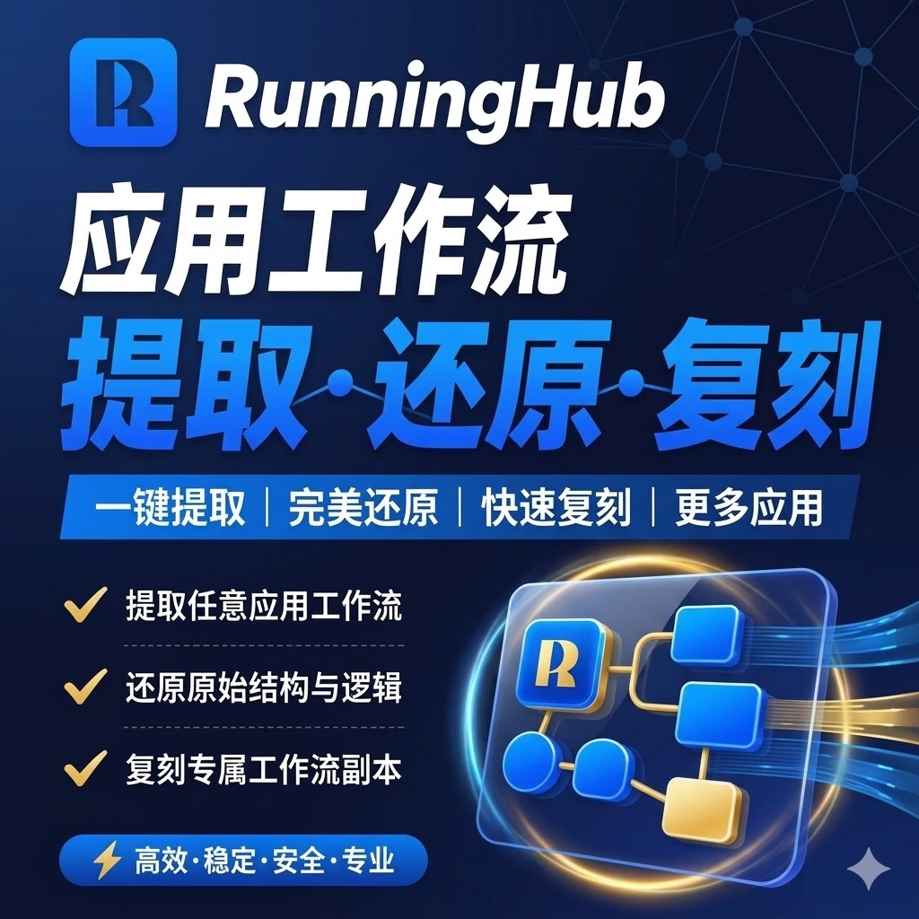 RunningHub全类应用工作流复刻