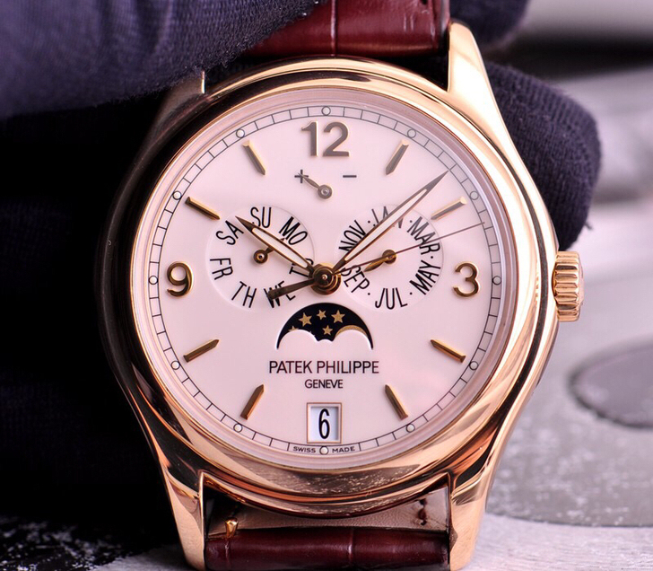 18K黄金PatekPhilippe百达翡丽5146