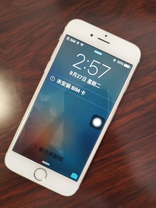 土豪金苹果6iphone664g无锁双4gios9